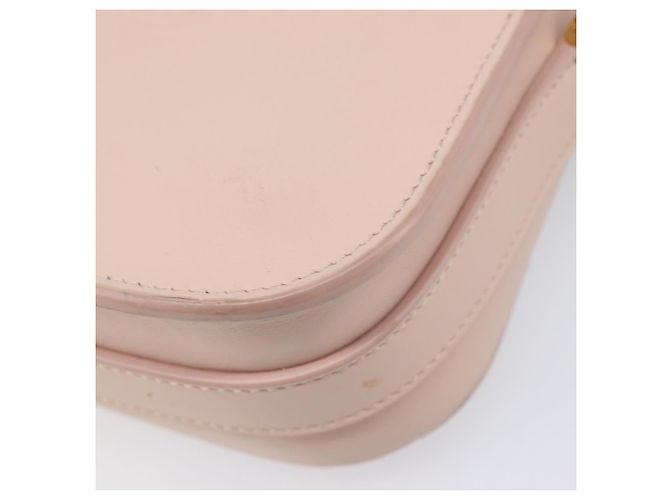 Borsa a tracolla TOD'S Kate Mouton Pink Gold Tone Auth 205929V Rosa - vista 19