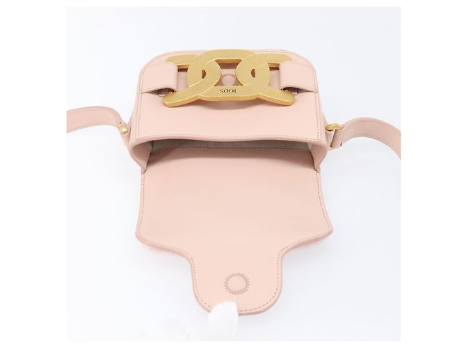Borsa a tracolla TOD'S Kate Mouton Pink Gold Tone Auth 205929V Rosa - vista 24