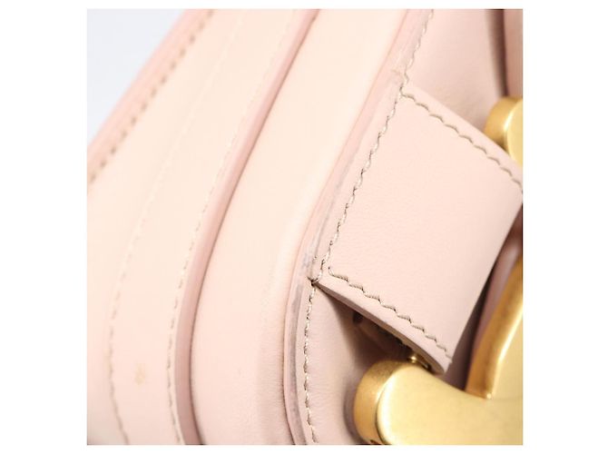 Borsa a tracolla TOD'S Kate Mouton Pink Gold Tone Auth 205929V Rosa - vista 9