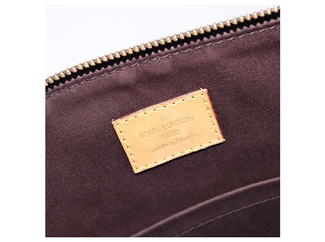 Borsa LOUIS VUITTON Monogram Vernis Bellevue GM Amarante M93589 LV Auth bs37206 Bordò - vista 19
