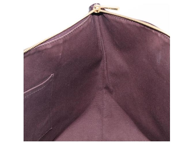 Borsa LOUIS VUITTON Monogram Vernis Bellevue GM Amarante M93589 LV Auth bs37206 Bordò - vista 20
