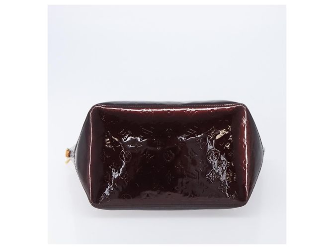 Borsa LOUIS VUITTON Monogram Vernis Bellevue GM Amarante M93589 LV Auth bs37206 Bordò - vista 5
