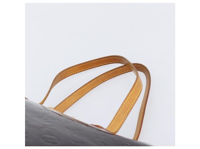 Borsa LOUIS VUITTON Monogram Vernis Bellevue GM Amarante M93589 LV Auth bs37206 Bordò - vista 8