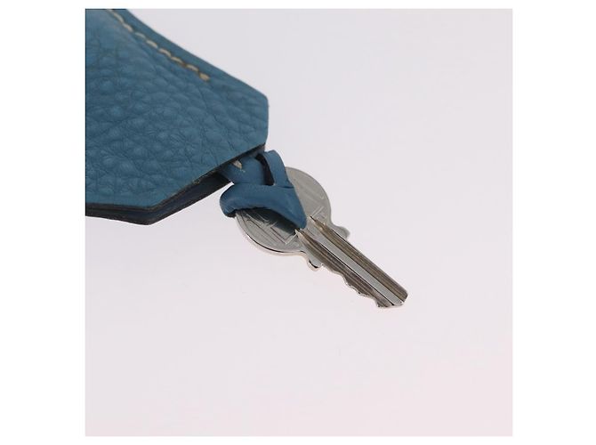 Hermès Borsa a mano HERMES Birkin 35 in pelle Taurillon Blu Turchese Argento Auth LN221SM - vista 40