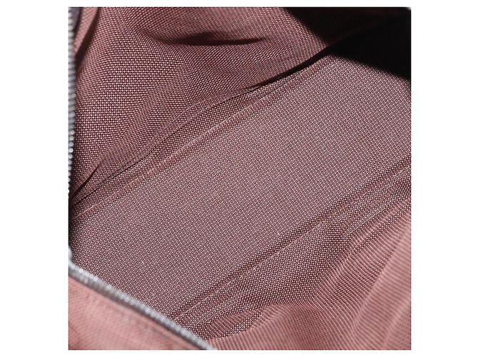 Hermès HERMES Her Line Tote PM Tote Bag Canvas Brown Silver Auth bs37214 Braun Silber - Ansicht 11