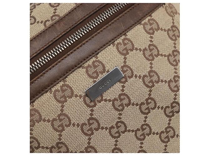 Borsa a tracolla GUCCI GG Canvas Beige Silver 001 4299 Auth ep15906 Argento - vista 23