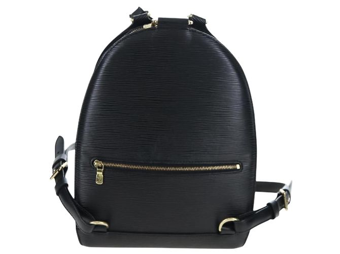 Mochila LOUIS VUITTON Epi Mabillon Black M52232 LV Auth 206007A Negro - vista 2