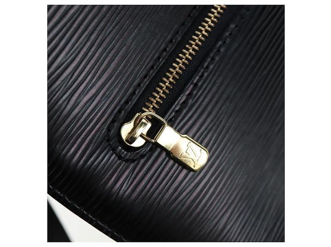 Mochila LOUIS VUITTON Epi Mabillon Black M52232 LV Auth 206007A Negro - vista 22