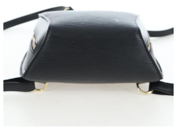 Mochila LOUIS VUITTON Epi Mabillon Black M52232 LV Auth 206007A Negro - vista 5