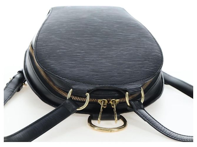 Mochila LOUIS VUITTON Epi Mabillon Black M52232 LV Auth 206007A Negro - vista 6