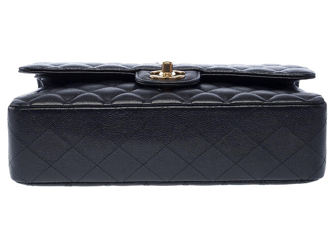 Borsa CHANEL Timeless/Classique in Pelle Blu Navy - 103954 - vista 11