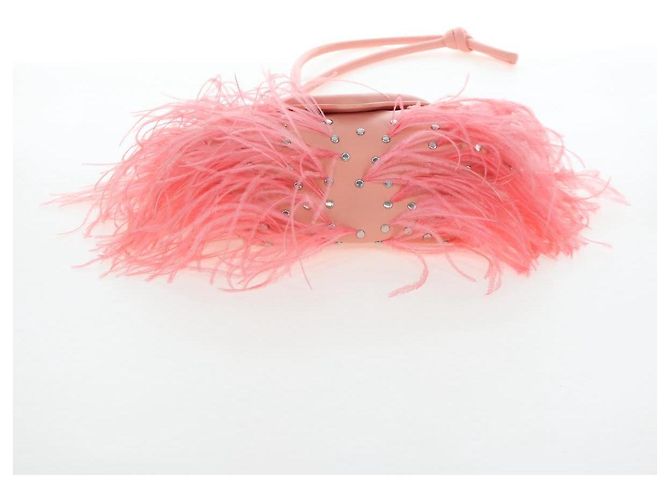 Bolso de hombro BOTTEGA VENETA Cuero Rosa Plata Auth 204816M - vista 5