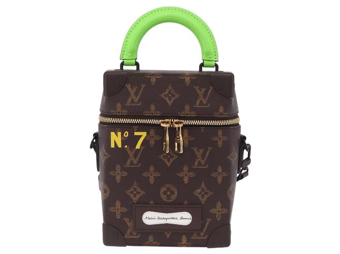 LOUIS VUITTON Monogram Vertical Box Trunk Shoulder Bag M59664 LV Auth LN212SM Monograma - vista 13