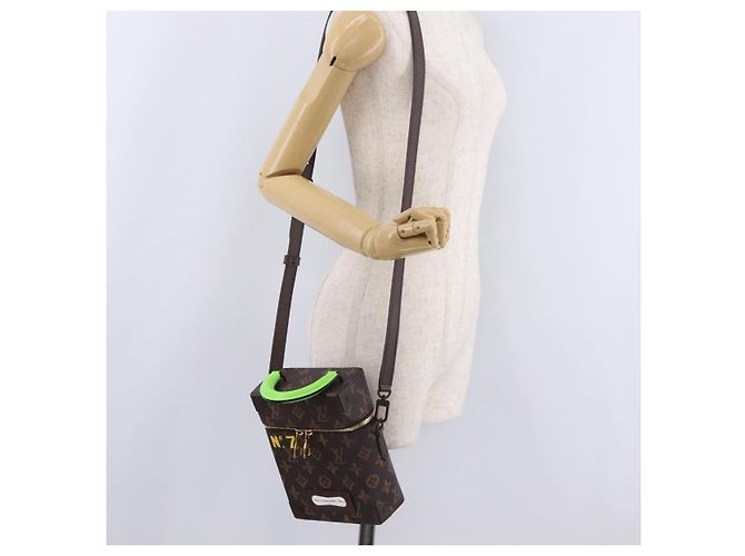 LOUIS VUITTON Monogram Vertical Box Trunk Shoulder Bag M59664 LV Auth LN212SM Monograma - vista 30