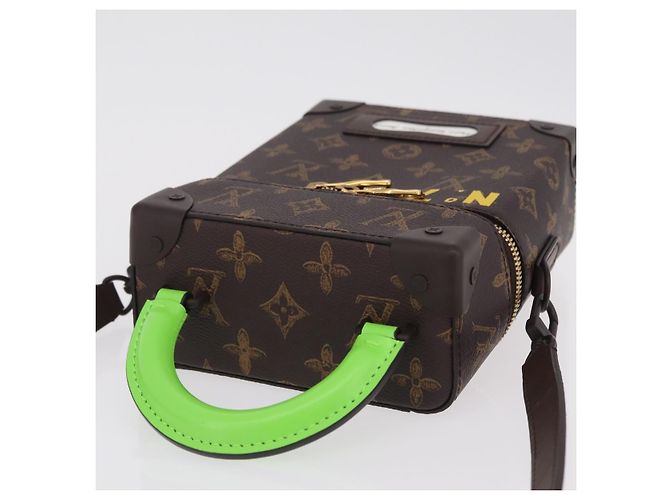 LOUIS VUITTON Monogram Vertical Box Trunk Shoulder Bag M59664 LV Auth LN212SM Monograma - vista 6