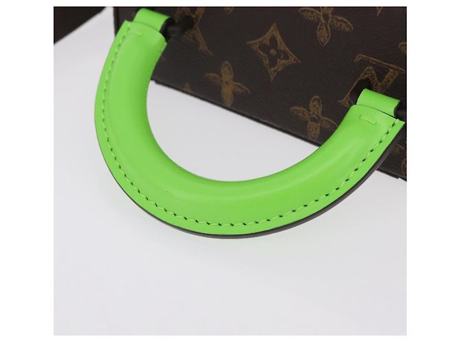 LOUIS VUITTON Monogram Vertical Box Trunk Shoulder Bag M59664 LV Auth LN212SM Monograma - vista 7