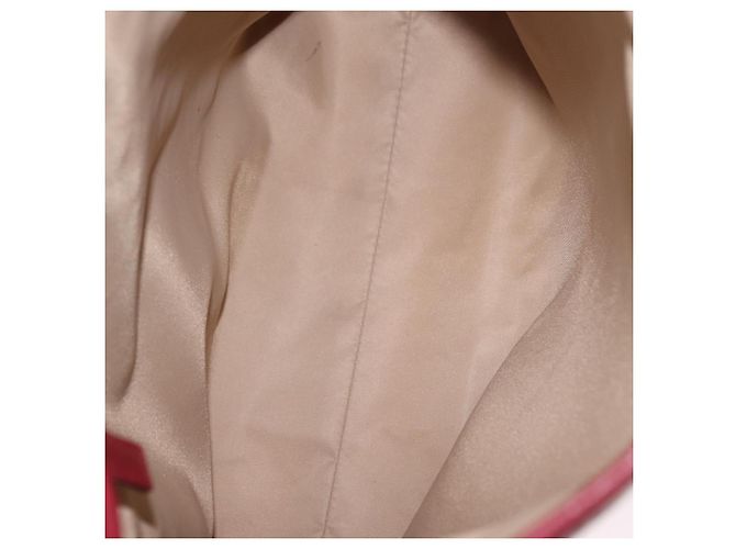 Borsa a tracolla Christian Dior Trotter Canvas Beige Silver Auth ka6335V Argento - vista 10