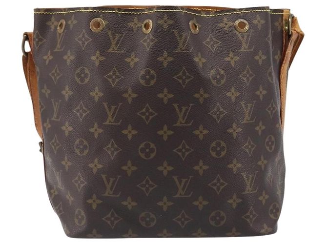 Bolsa de Ombro LOUIS VUITTON Monogram Petit Noe M42226 LV Auth 197826 Monograma - vista 2