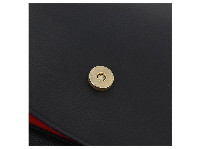 Céline Sac à main CELINE en cuir noir et or authentique ka6337 Doré - vue 22