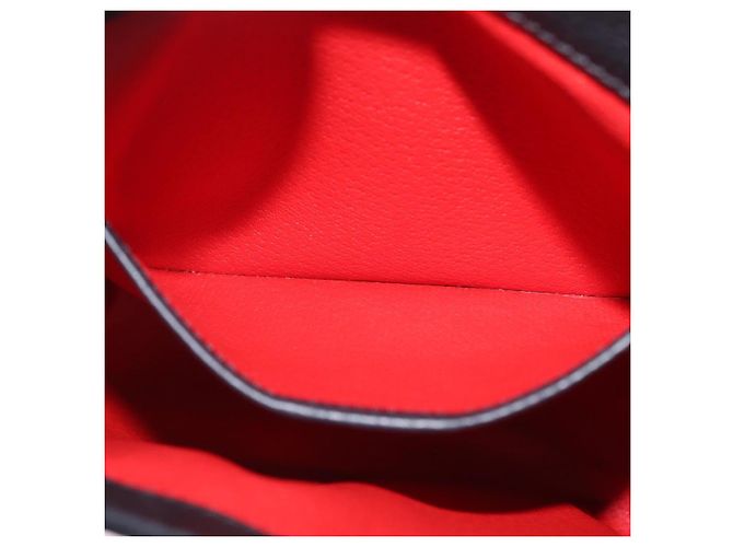 Céline Sac à main CELINE en cuir noir et or authentique ka6337 Doré - vue 26