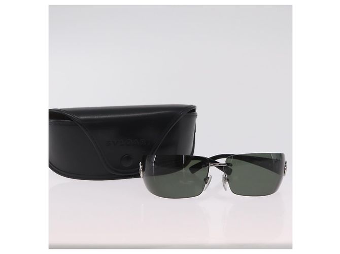Bulgari Gafas de sol BVLGARI metal Silver Auth 206148V Plata - vista 12