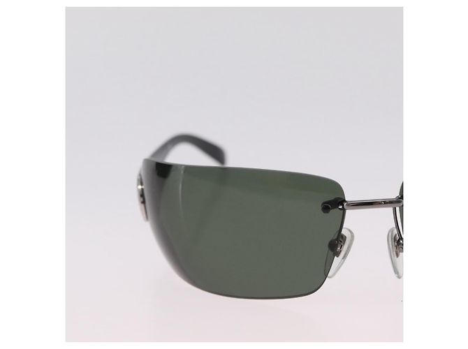 Bulgari Gafas de sol BVLGARI metal Silver Auth 206148V Plata - vista 3