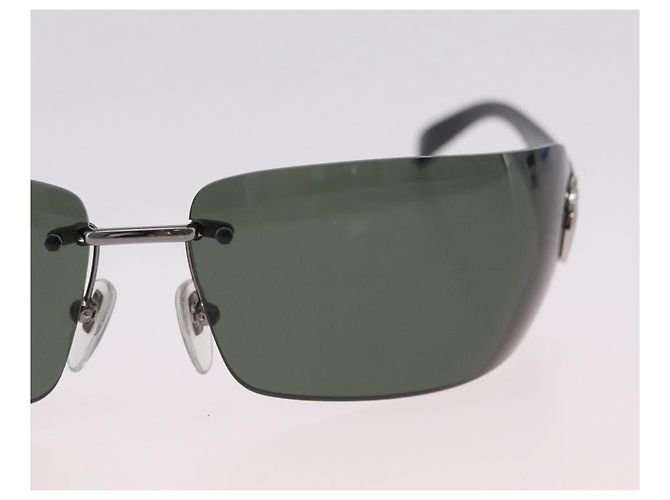 Bulgari Gafas de sol BVLGARI metal Silver Auth 206148V Plata - vista 4