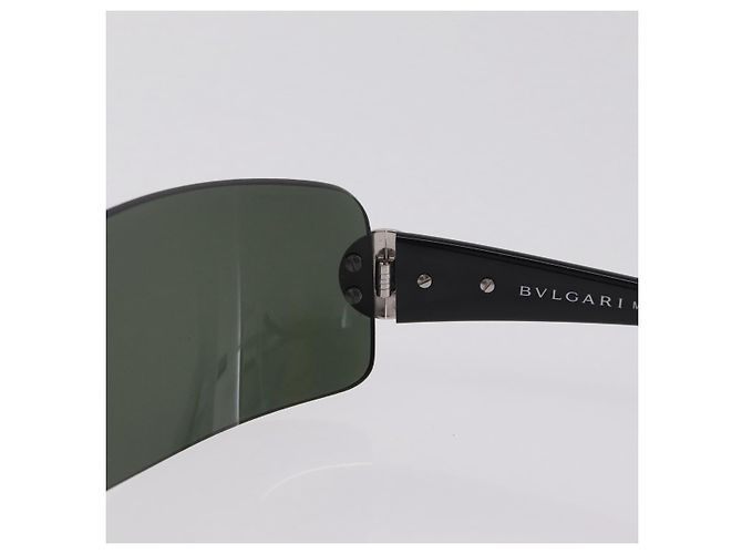 Bulgari Gafas de sol BVLGARI metal Silver Auth 206148V Plata - vista 9