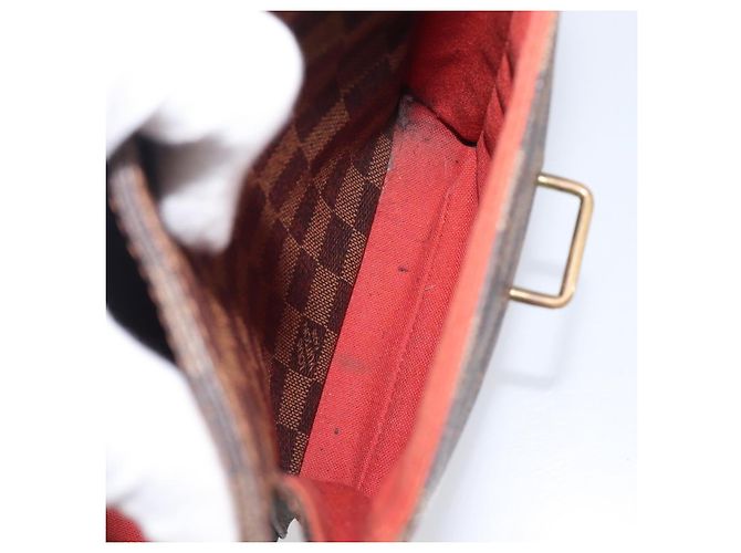 LOUIS VUITTON Damier Ebene Broadway Shoulder Bag N42270 LV Auth 201417 - vista 25