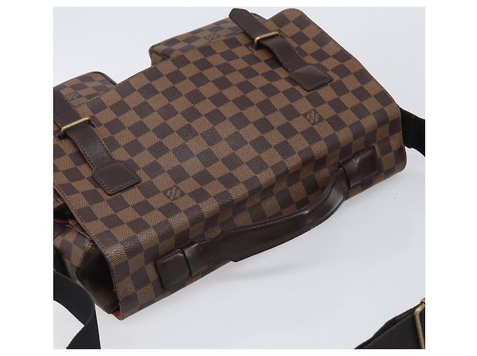 LOUIS VUITTON Damier Ebene Broadway Shoulder Bag N42270 LV Auth 201417 - vista 6