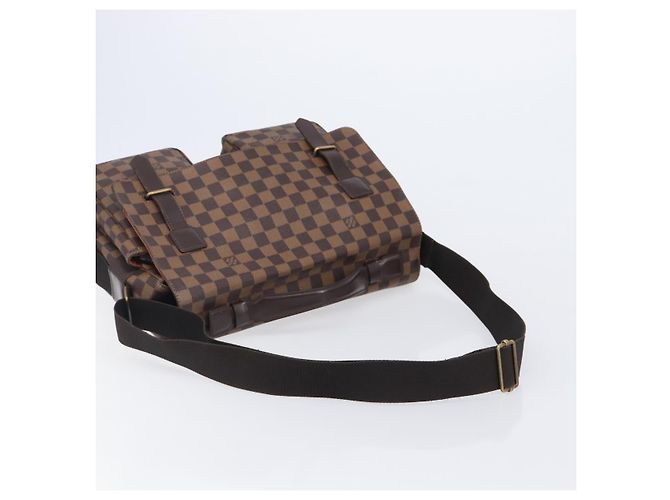 LOUIS VUITTON Damier Ebene Broadway Shoulder Bag N42270 LV Auth 201417 - vista 8