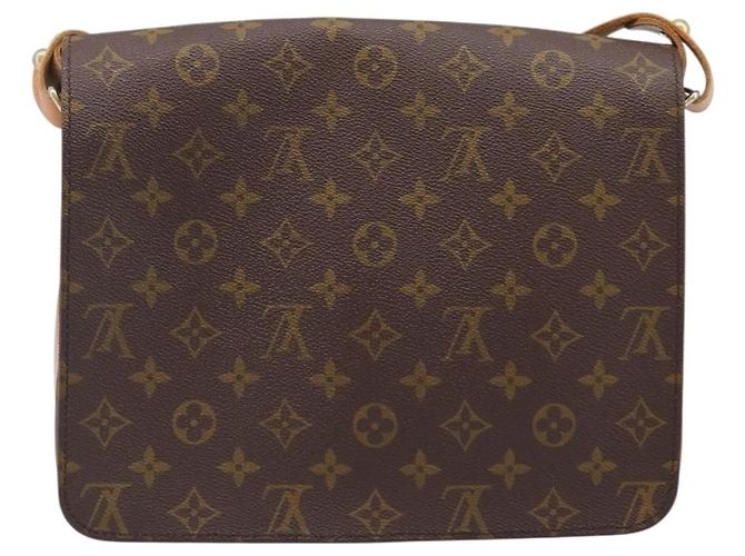 LOUIS VUITTON Monogram Cartouchiere GM Shoulder Bag M51252 LV Auth 203287A Monogramme - vue 2