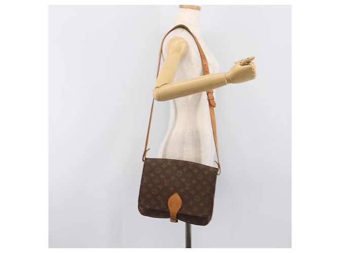 LOUIS VUITTON Monogram Cartouchiere GM Shoulder Bag M51252 LV Auth 203287A Monogramme - vue 29