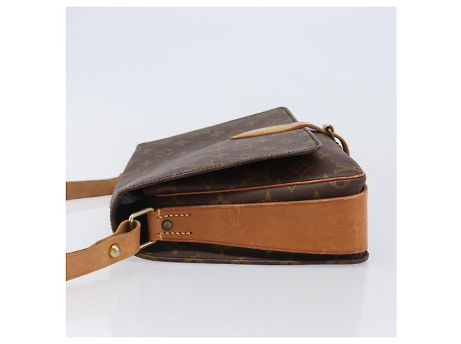 LOUIS VUITTON Monogram Cartouchiere GM Shoulder Bag M51252 LV Auth 203287A Monogramme - vue 4