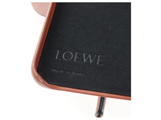 Coque LOEWE pour iPhone X & XS en cuir marron Auth ar14224 - vue 17