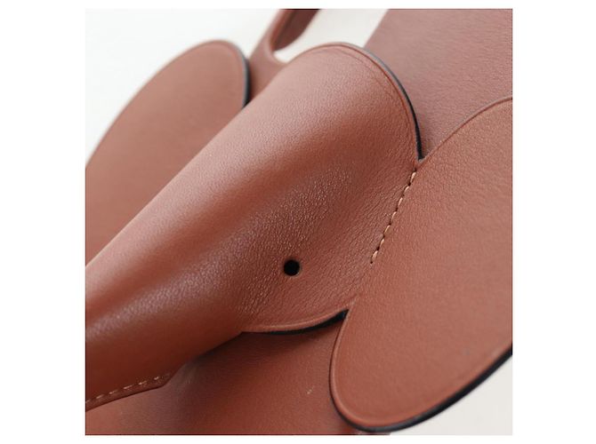 Coque LOEWE pour iPhone X & XS en cuir marron Auth ar14224 - vue 9