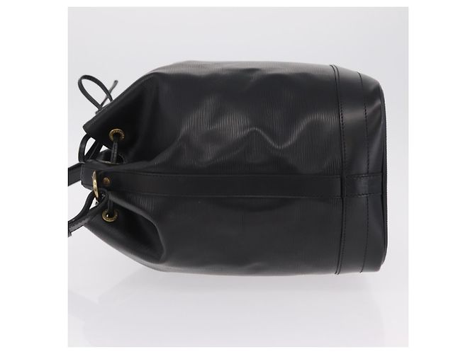 LOUIS VUITTON Borsa a tracolla Noe Epi Nera M44002 LV Auth 205126V Nero - vista 4