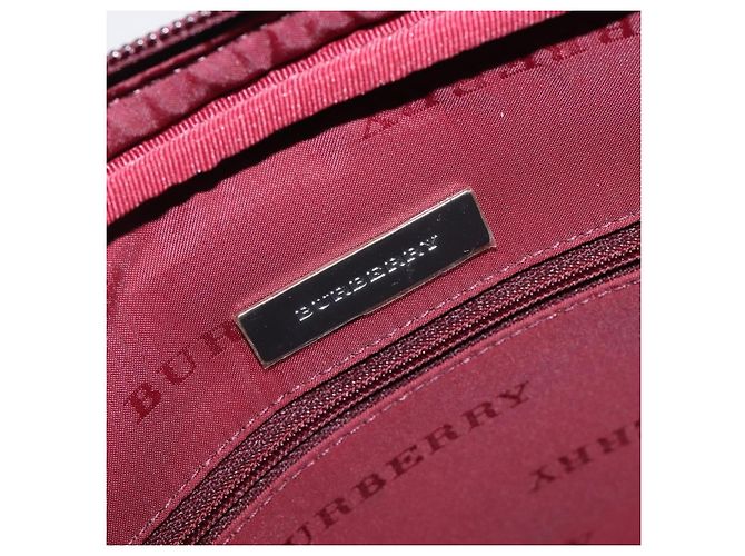 Bolso de mano BURBERRY Nova Check Canvas Beige Auth 204239A - vista 18