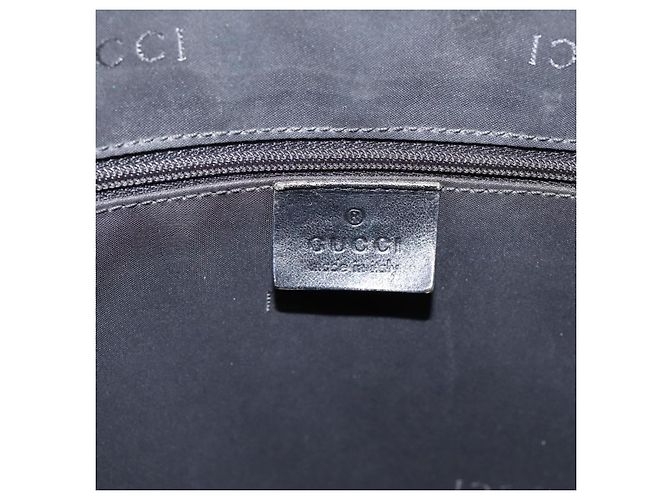 GUCCI GG Canvas Handtasche Schwarz Silber 002 1072 Auth ep15889 - Ansicht 19