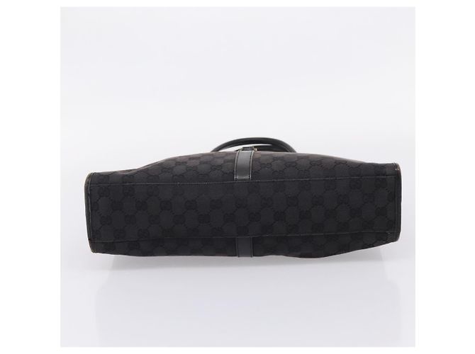 GUCCI GG Canvas Handtasche Schwarz Silber 002 1072 Auth ep15889 - Ansicht 5