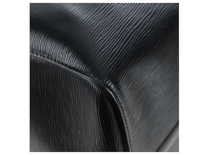 LOUIS VUITTON Epi Keepall 55 Boston Bag Noir M42952 LV Auth yk20950SAV Nero - vista 17