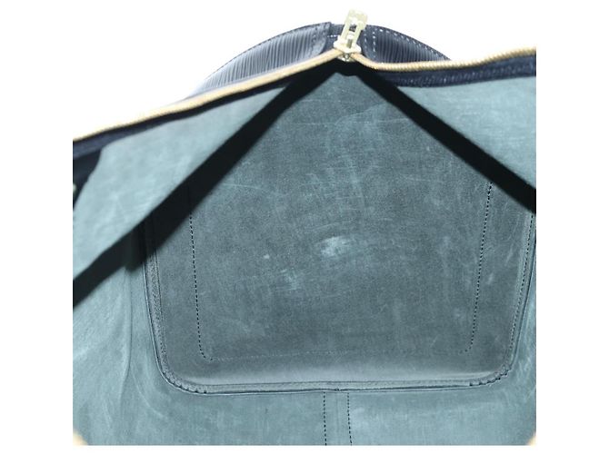 LOUIS VUITTON Epi Keepall 55 Boston Bag Noir M42952 LV Auth yk20950SAV Nero - vista 23