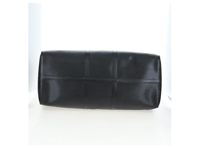 LOUIS VUITTON Epi Keepall 55 Boston Bag Noir M42952 LV Auth yk20950SAV Nero - vista 6