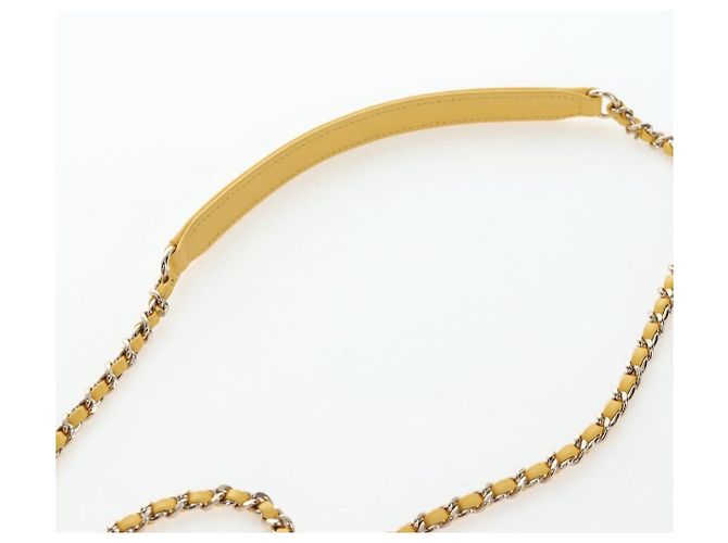 CHANEL CC Filigree Vanity Chain Bag Kaviarleder Multicolor Gold CC Auth 206403SM Mehrfarben Golden - Ansicht 15