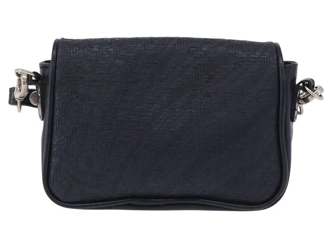 Bolso de hombro MCM PVC Navy Auth bs37199 Azul marino - vista 2