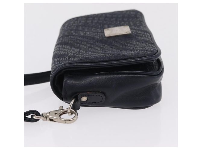 Bolso de hombro MCM PVC Navy Auth bs37199 Azul marino - vista 4