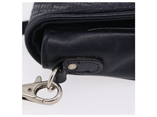 Bolso de hombro MCM PVC Navy Auth bs37199 Azul marino - vista 5