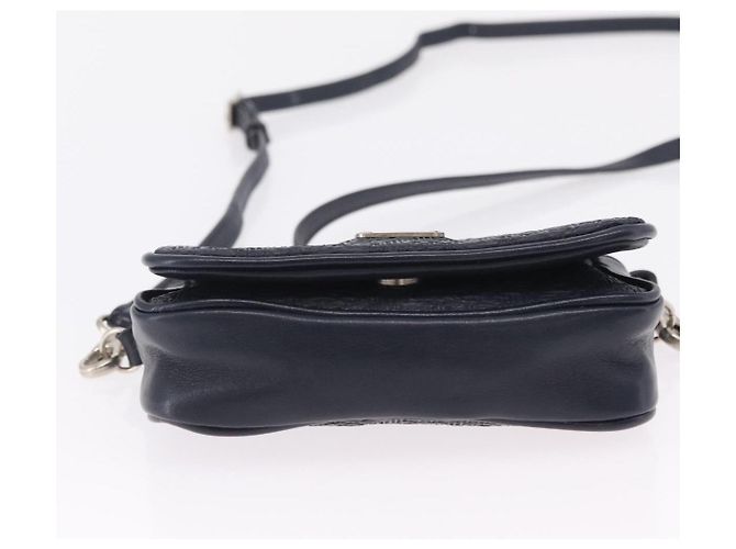 Bolso de hombro MCM PVC Navy Auth bs37199 Azul marino - vista 6