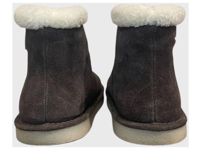 Botines Miu Miu marrón T.38 Castaño - vista 7