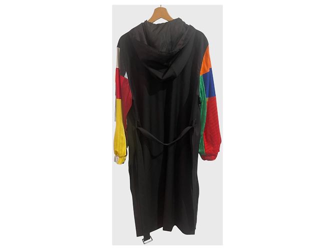 Autre Marque Cappotto Koché nero T.L - vista 5